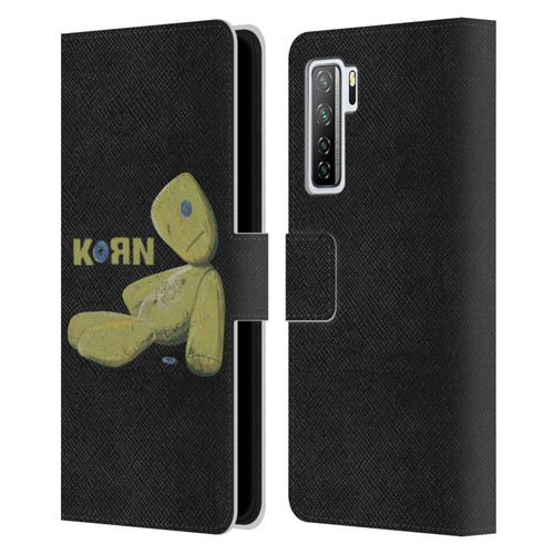Korn Graphics Issues Doll Leather Book Wallet Case Cover For Huawei Nova 7 SE/P40 Lite 5G
