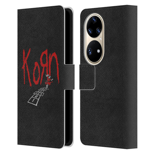 Korn Graphics Follow The Leader Leather Book Wallet Case Cover For Huawei P50 Pro