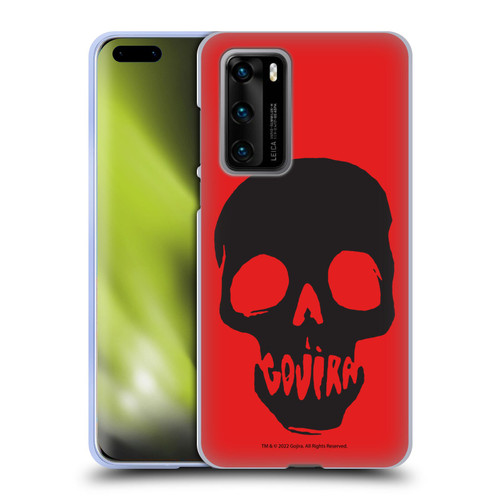 Gojira Graphics Skull Mouth Soft Gel Case for Huawei P40 5G