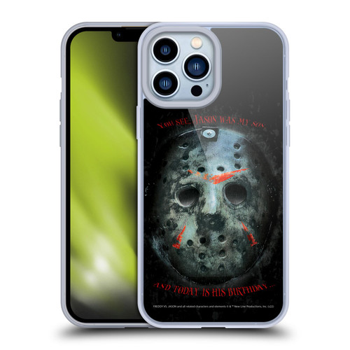 Freddy VS. Jason Graphics Jason's Birthday Soft Gel Case for Apple iPhone 13 Pro Max