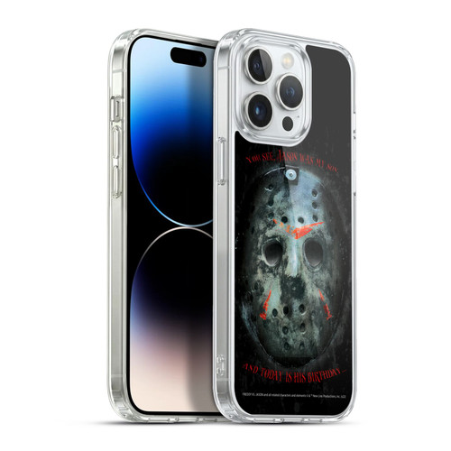 Freddy VS. Jason Graphics Jason's Birthday Soft Gel Case for Apple iPhone 13 Pro Max & MagSafe