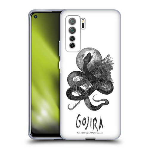 Gojira Graphics Serpent Movie Soft Gel Case for Huawei Nova 7 SE/P40 Lite 5G