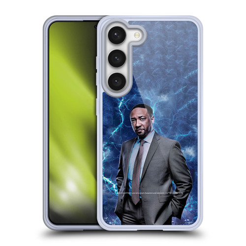 Black Lightning Characters William Henderson Soft Gel Case for Samsung Galaxy S23 5G