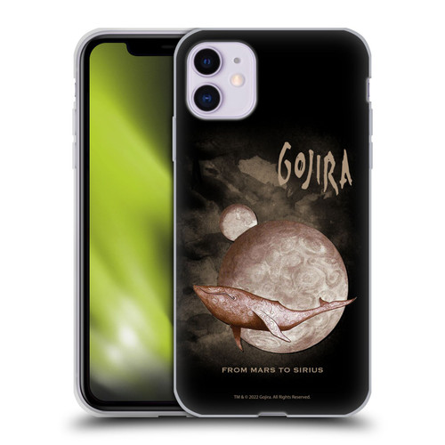 Gojira Graphics From Mars to Sirus Soft Gel Case for Apple iPhone 11