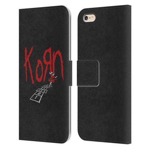 Korn Graphics Follow The Leader Leather Book Wallet Case Cover For Apple iPhone 6 Plus / iPhone 6s Plus