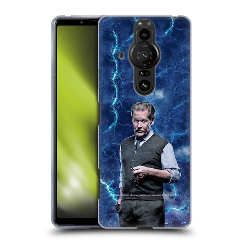 Black Lightning Characters Peter Gambi Soft Gel Case for Sony Xperia Pro-I