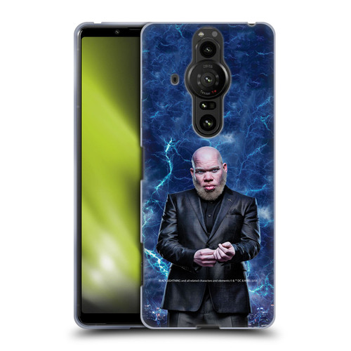 Black Lightning Characters Tobias Whale Soft Gel Case for Sony Xperia Pro-I