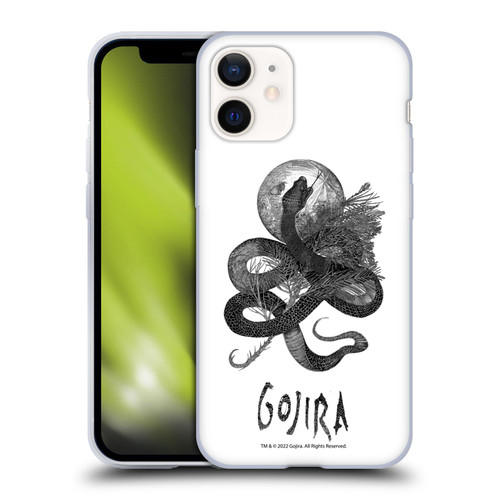 Gojira Graphics Serpent Movie Soft Gel Case for Apple iPhone 12 Mini
