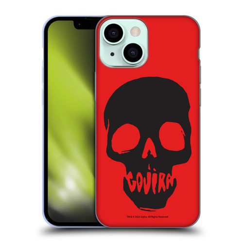 Gojira Graphics Skull Mouth Soft Gel Case for Apple iPhone 13 Mini