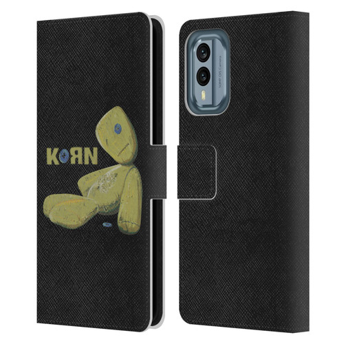 Korn Graphics Issues Doll Leather Book Wallet Case Cover For Nokia X30