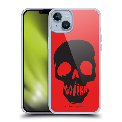Gojira Graphics Skull Mouth Soft Gel Case for Apple iPhone 14 Plus