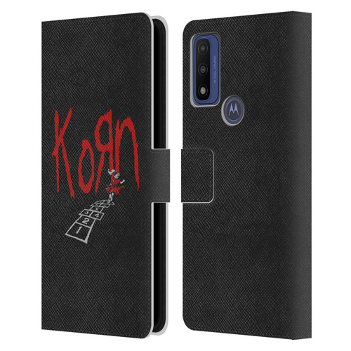 Korn Graphics Follow The Leader Leather Book Wallet Case Cover For Motorola G Pure