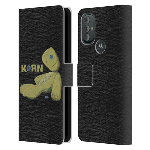 Korn Graphics Issues Doll Leather Book Wallet Case Cover For Motorola Moto G10 / Moto G20 / Moto G30