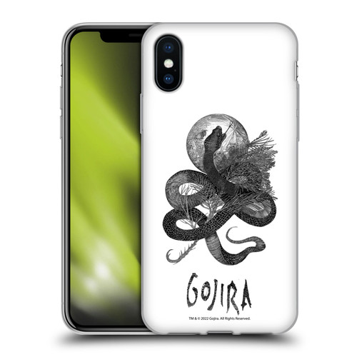 Gojira Graphics Serpent Movie Soft Gel Case for Apple iPhone X / iPhone XS