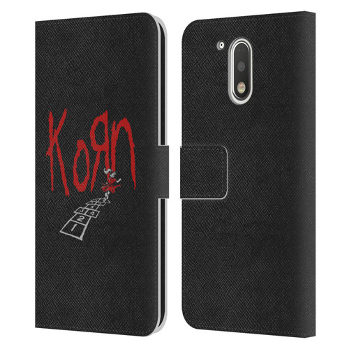 Korn Graphics Follow The Leader Leather Book Wallet Case Cover For Motorola Moto G41