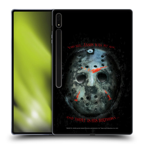 Freddy VS. Jason Graphics Jason's Birthday Soft Gel Case for Samsung Galaxy Tab S8 Ultra