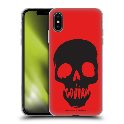 Gojira Graphics Skull Mouth Soft Gel Case for Apple iPhone XS Max