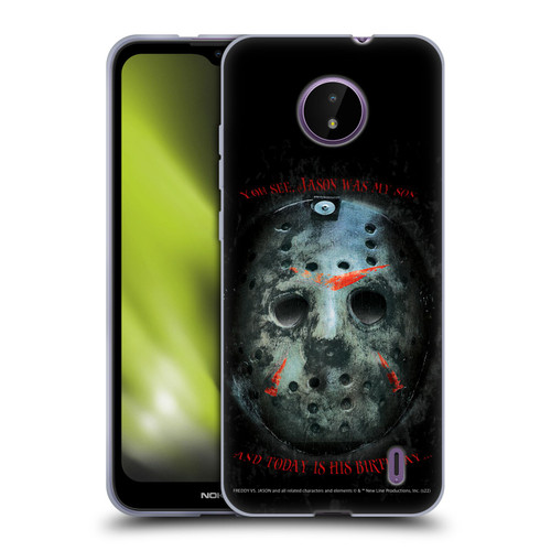 Freddy VS. Jason Graphics Jason's Birthday Soft Gel Case for Nokia C10 / C20