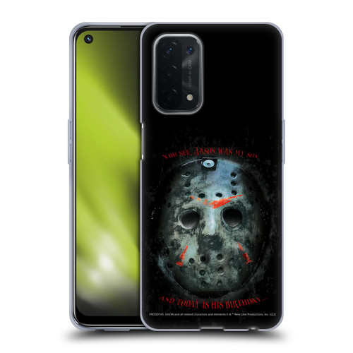 Freddy VS. Jason Graphics Jason's Birthday Soft Gel Case for OPPO A54 5G