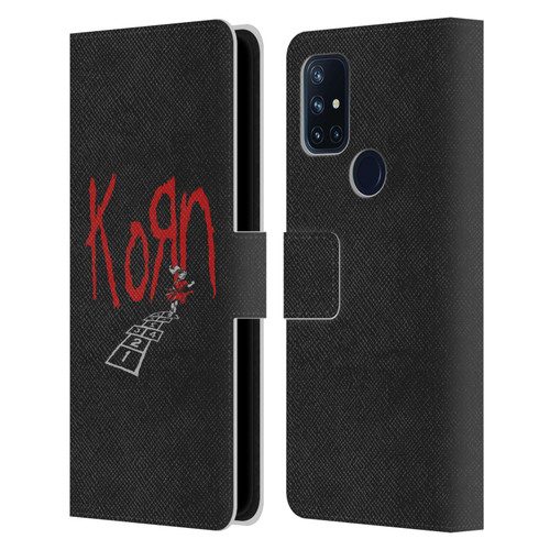 Korn Graphics Follow The Leader Leather Book Wallet Case Cover For OnePlus Nord N10 5G