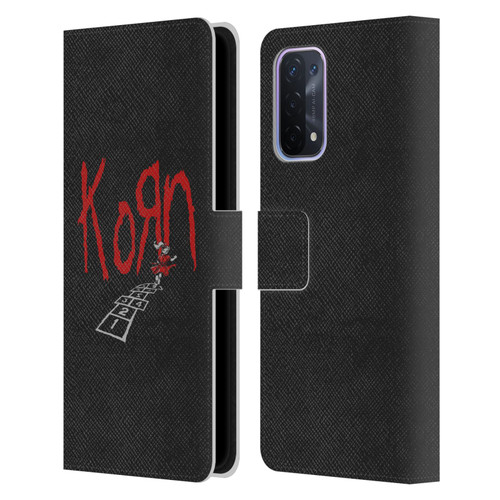 Korn Graphics Follow The Leader Leather Book Wallet Case Cover For OPPO A54 5G