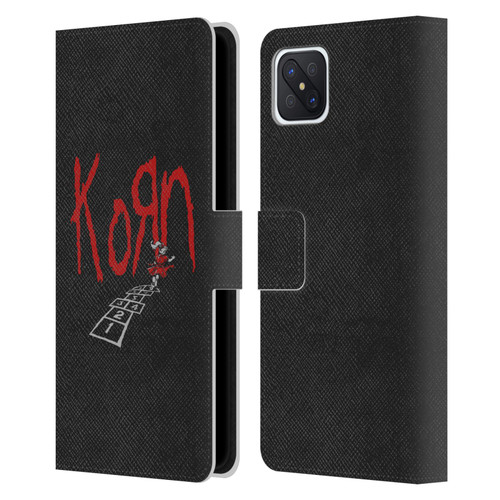 Korn Graphics Follow The Leader Leather Book Wallet Case Cover For OPPO Reno4 Z 5G