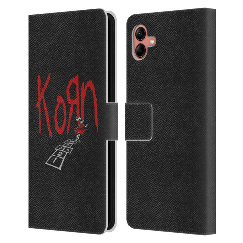 Korn Graphics Follow The Leader Leather Book Wallet Case Cover For Samsung Galaxy A04 (2022)