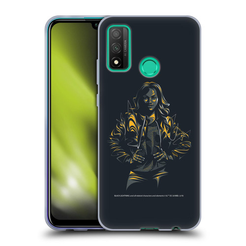 Black Lightning Key Art Jennifer Pierce Soft Gel Case for Huawei P Smart (2020)