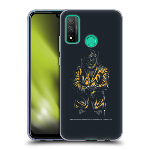 Black Lightning Key Art Tobias Whale Soft Gel Case for Huawei P Smart (2020)