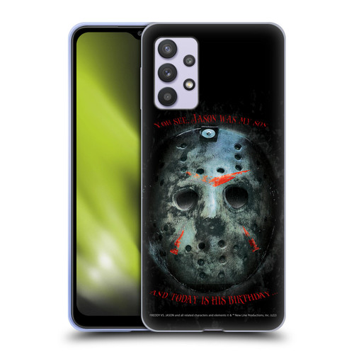 Freddy VS. Jason Graphics Jason's Birthday Soft Gel Case for Samsung Galaxy A32 5G / M32 5G (2021)