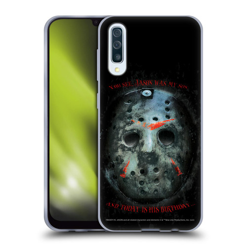 Freddy VS. Jason Graphics Jason's Birthday Soft Gel Case for Samsung Galaxy A50/A30s (2019)