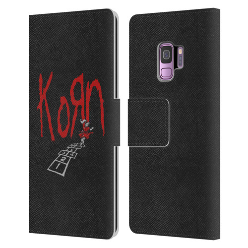 Korn Graphics Follow The Leader Leather Book Wallet Case Cover For Samsung Galaxy S9