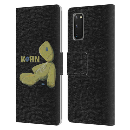 Korn Graphics Issues Doll Leather Book Wallet Case Cover For Samsung Galaxy S20 / S20 5G