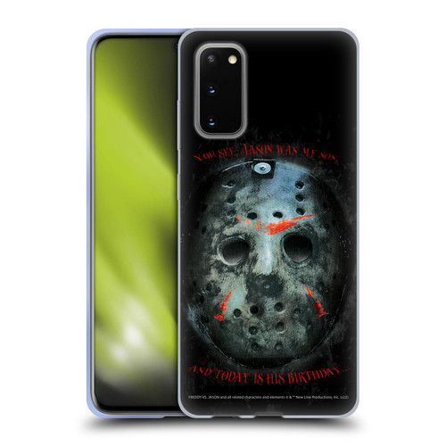 Freddy VS. Jason Graphics Jason's Birthday Soft Gel Case for Samsung Galaxy S20 / S20 5G