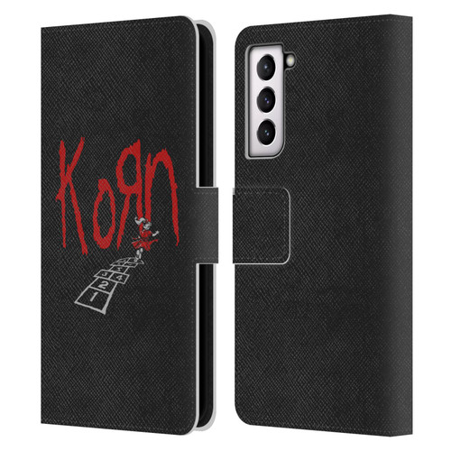 Korn Graphics Follow The Leader Leather Book Wallet Case Cover For Samsung Galaxy S21 5G