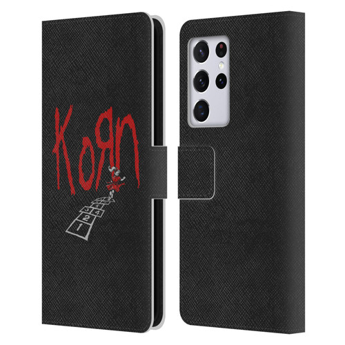 Korn Graphics Follow The Leader Leather Book Wallet Case Cover For Samsung Galaxy S21 Ultra 5G