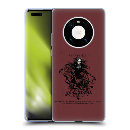 The Curse Of La Llorona Graphics Weeping Lady 2 Soft Gel Case for Huawei Mate 40 Pro 5G