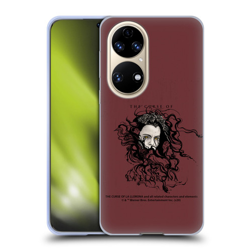 The Curse Of La Llorona Graphics Weeping Lady Soft Gel Case for Huawei P50