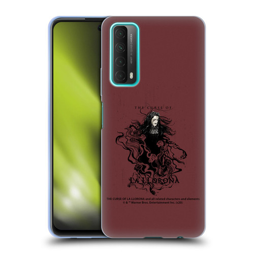 The Curse Of La Llorona Graphics Weeping Lady 2 Soft Gel Case for Huawei P Smart (2021)
