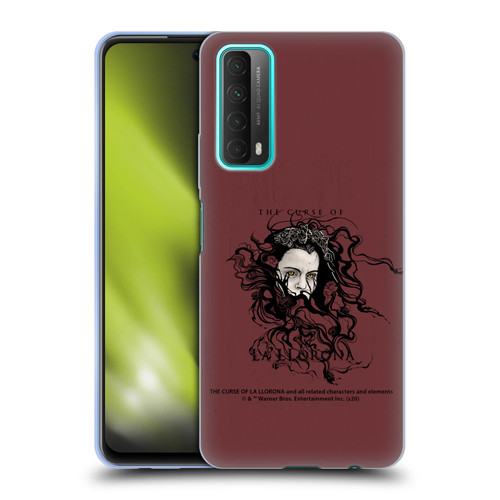 The Curse Of La Llorona Graphics Weeping Lady Soft Gel Case for Huawei P Smart (2021)