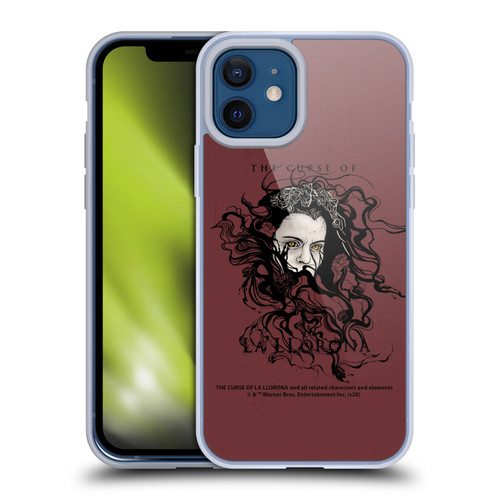 The Curse Of La Llorona Graphics Weeping Lady Soft Gel Case for Apple iPhone 12 / iPhone 12 Pro