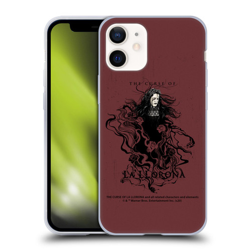 The Curse Of La Llorona Graphics Weeping Lady 2 Soft Gel Case for Apple iPhone 12 Mini