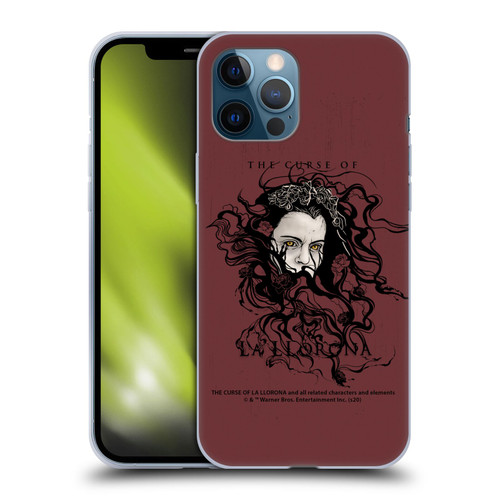 The Curse Of La Llorona Graphics Weeping Lady Soft Gel Case for Apple iPhone 12 Pro Max