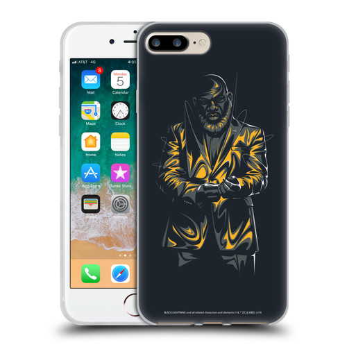 Black Lightning Key Art Tobias Whale Soft Gel Case for Apple iPhone 7 Plus / iPhone 8 Plus