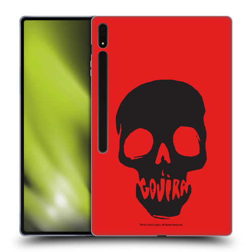 Gojira Graphics Skull Mouth Soft Gel Case for Samsung Galaxy Tab S8 Ultra