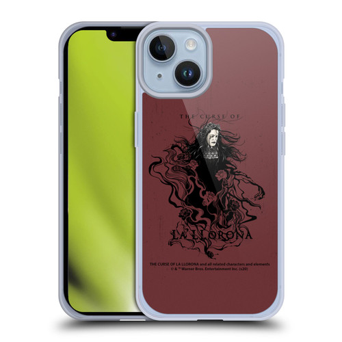The Curse Of La Llorona Graphics Weeping Lady 2 Soft Gel Case for Apple iPhone 14
