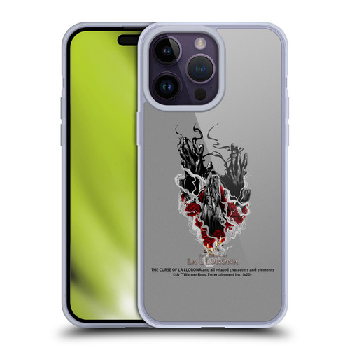 The Curse Of La Llorona Graphics Hands Soft Gel Case for Apple iPhone 14 Pro Max