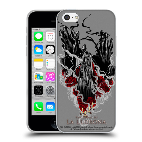 The Curse Of La Llorona Graphics Hands Soft Gel Case for Apple iPhone 5c