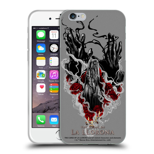 The Curse Of La Llorona Graphics Hands Soft Gel Case for Apple iPhone 6 / iPhone 6s