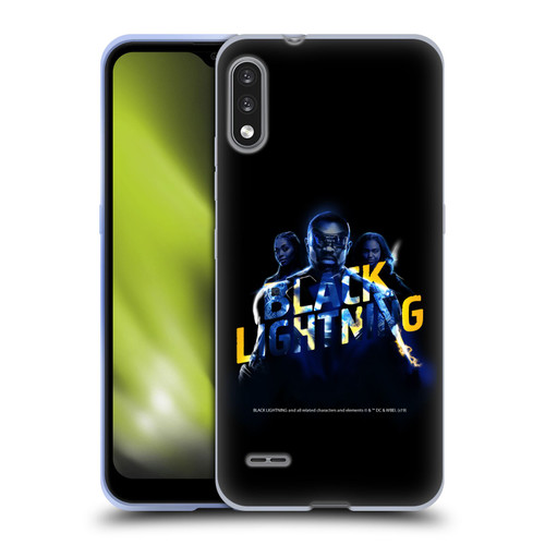 Black Lightning Key Art Group Soft Gel Case for LG K22